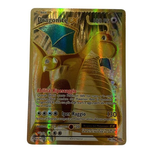 Carta Pokemon Dragonite Ex 106