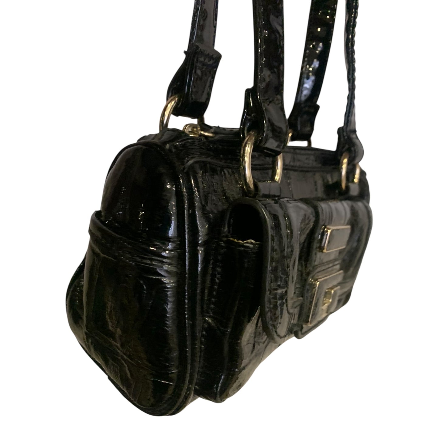 Borsetta Donna Guess Vernice Nera