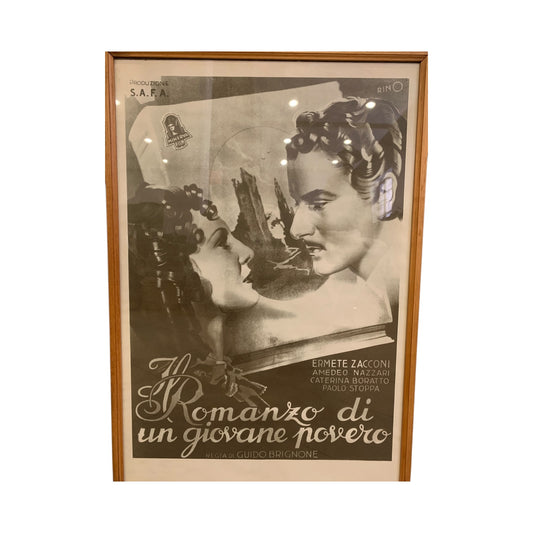 Locandina Cinematografica Romanzo di un giovane povero