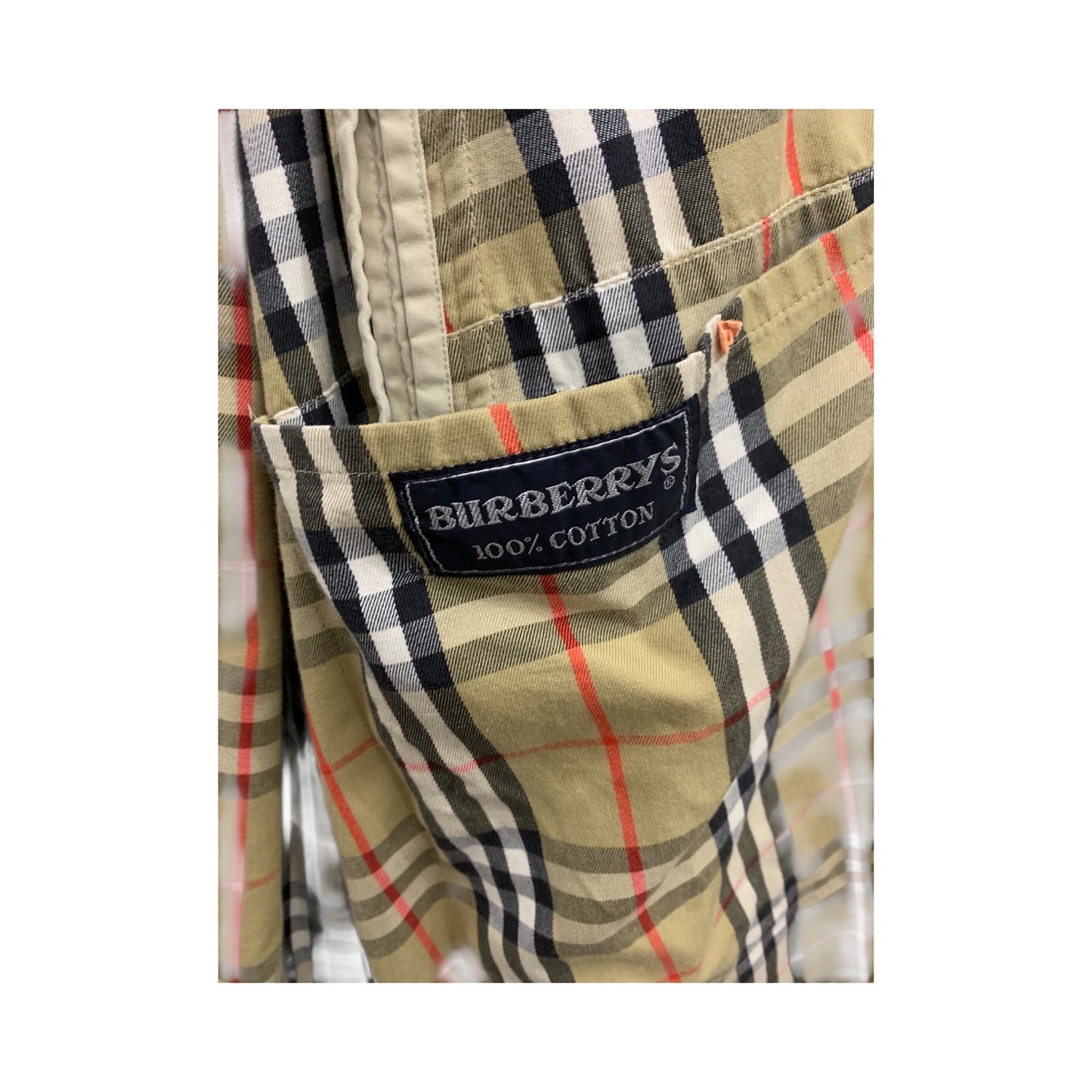 Trench Vintage Burberry Beige