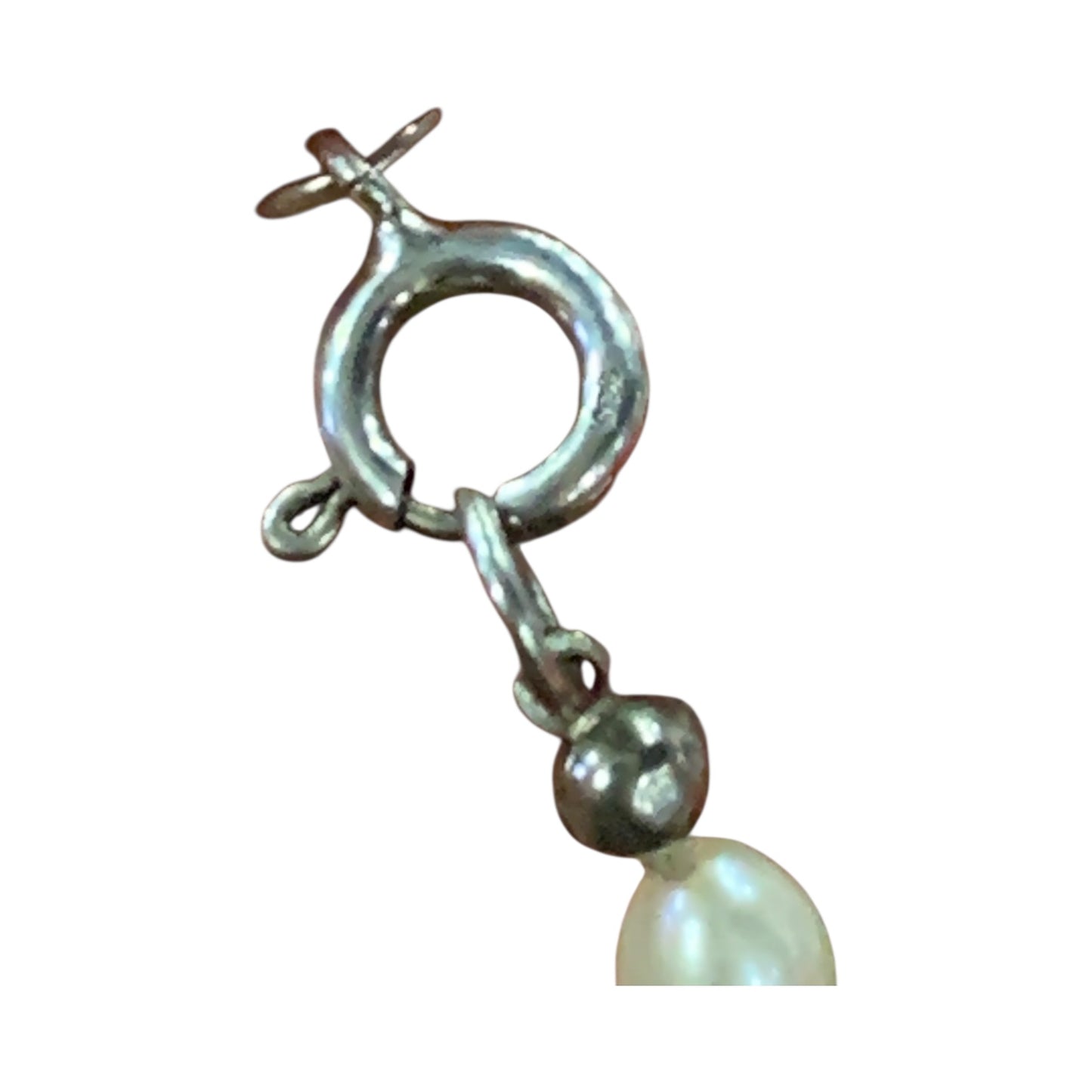 Collana Perle Di Fiume E Pasta Di Turchese