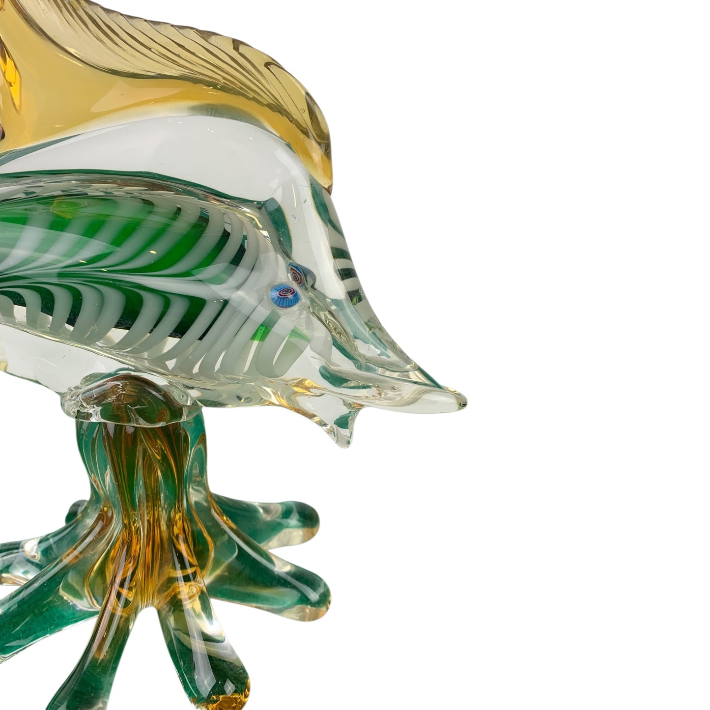 Scultura Vetro Sommerso Vintage