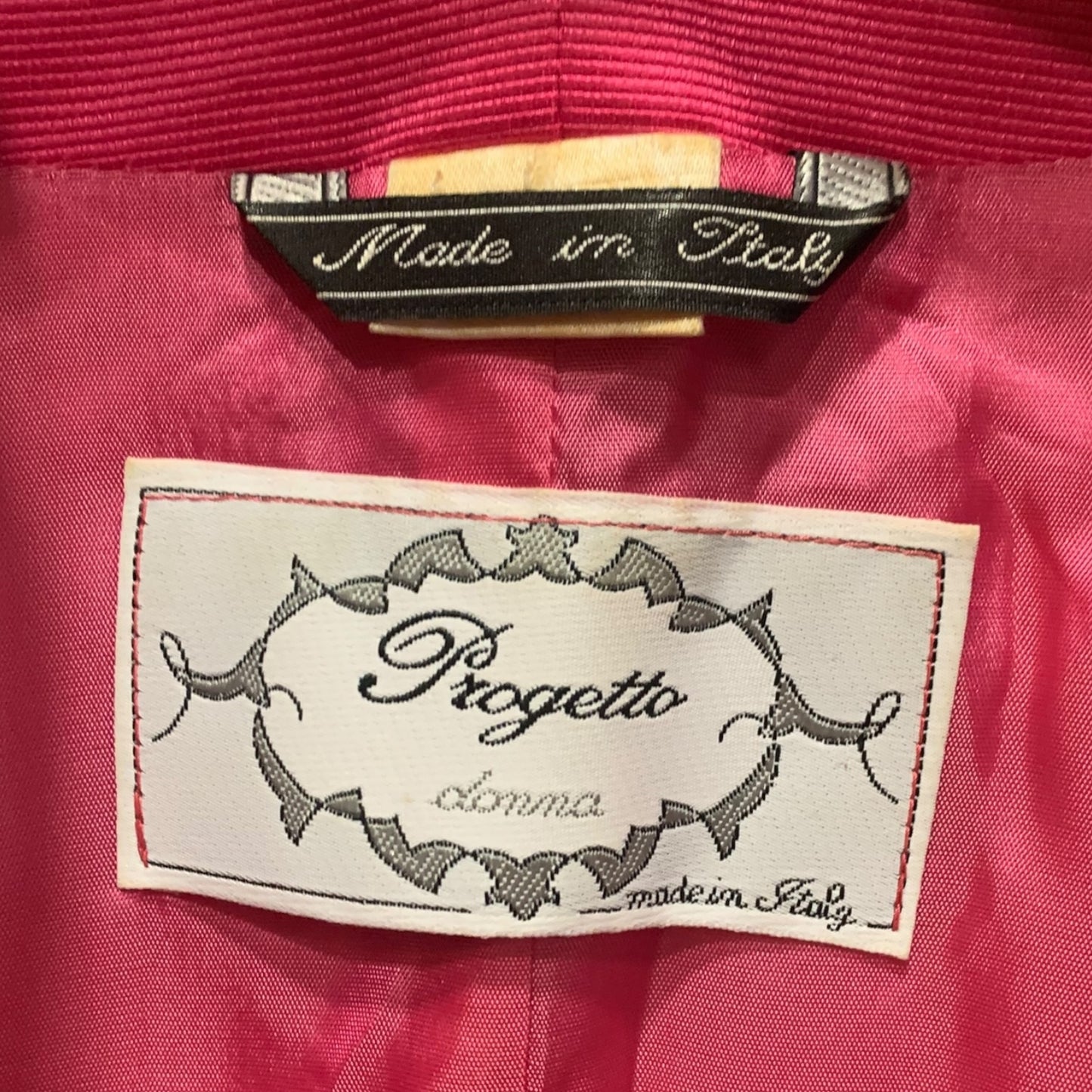 Blazer Donna Vintage Progetto Fucsia