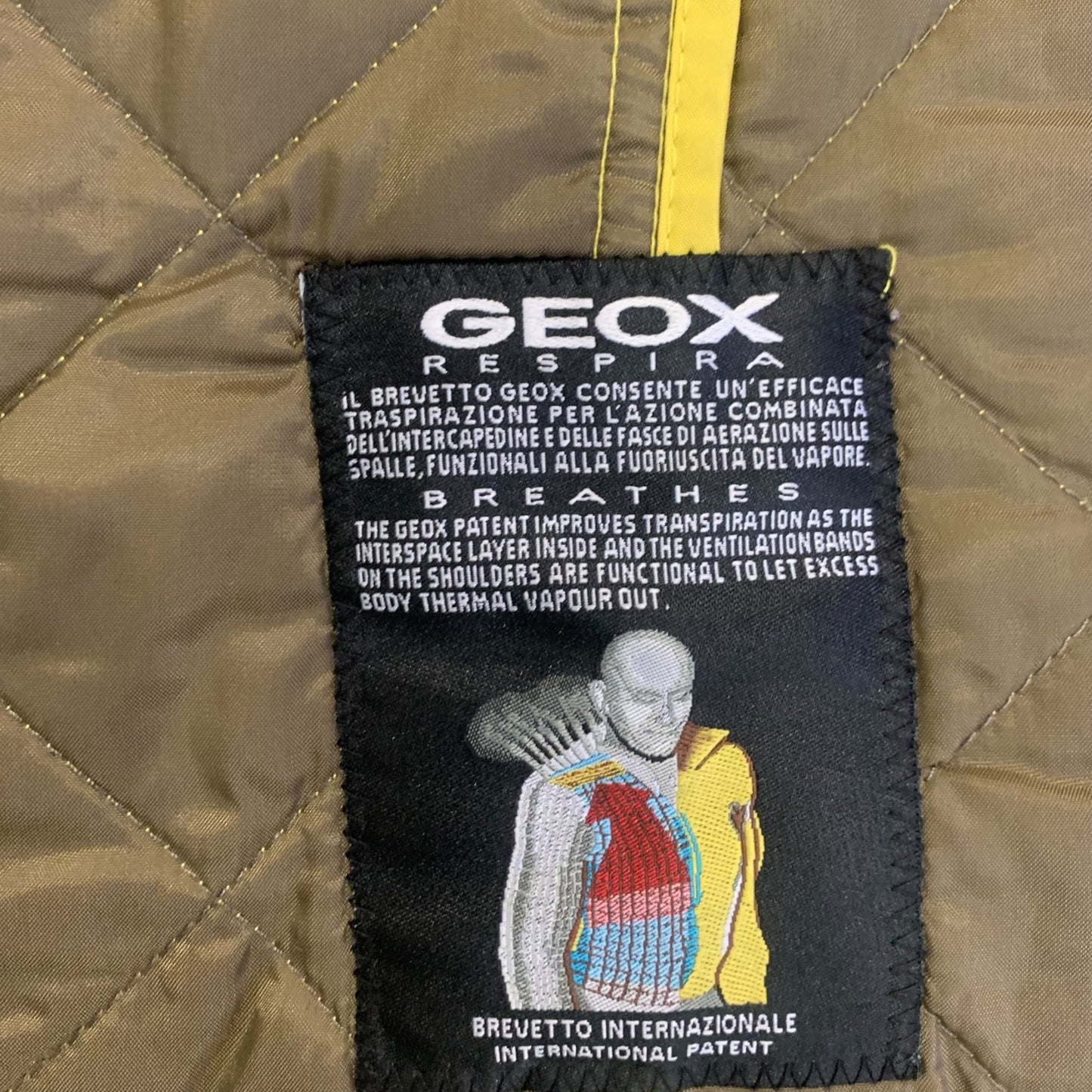 Piumino Donna Geox Giallo