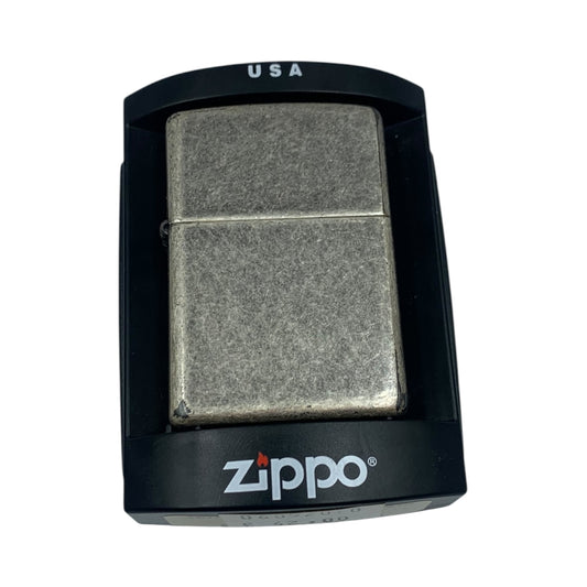 Accendino Zippo Antique Silver Plate