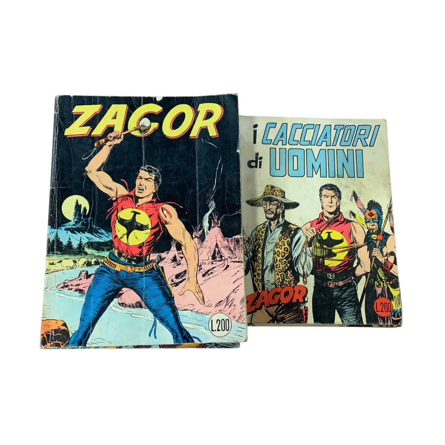Lotto Fumetto Zagor 1-50 Scritta Rossa
