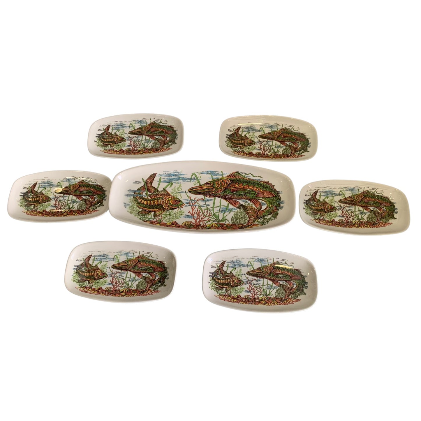 Servizio Piatti Pesce Art Elaboration
