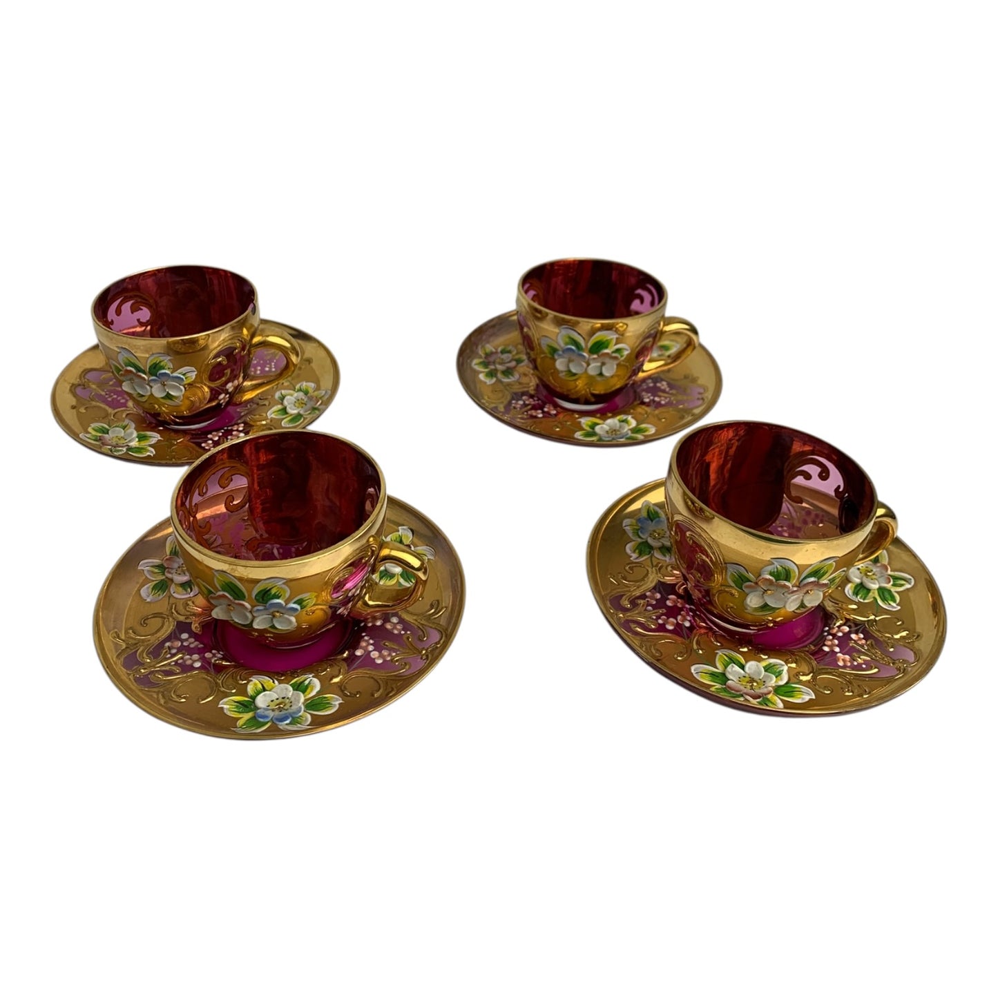 Tazzine Caffe Murano Tre Fuochi