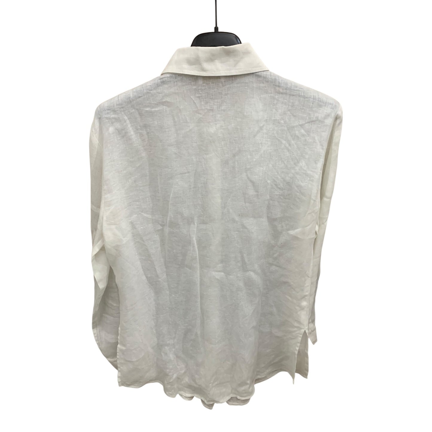 Camicia Donna Caractere Lino Bianco