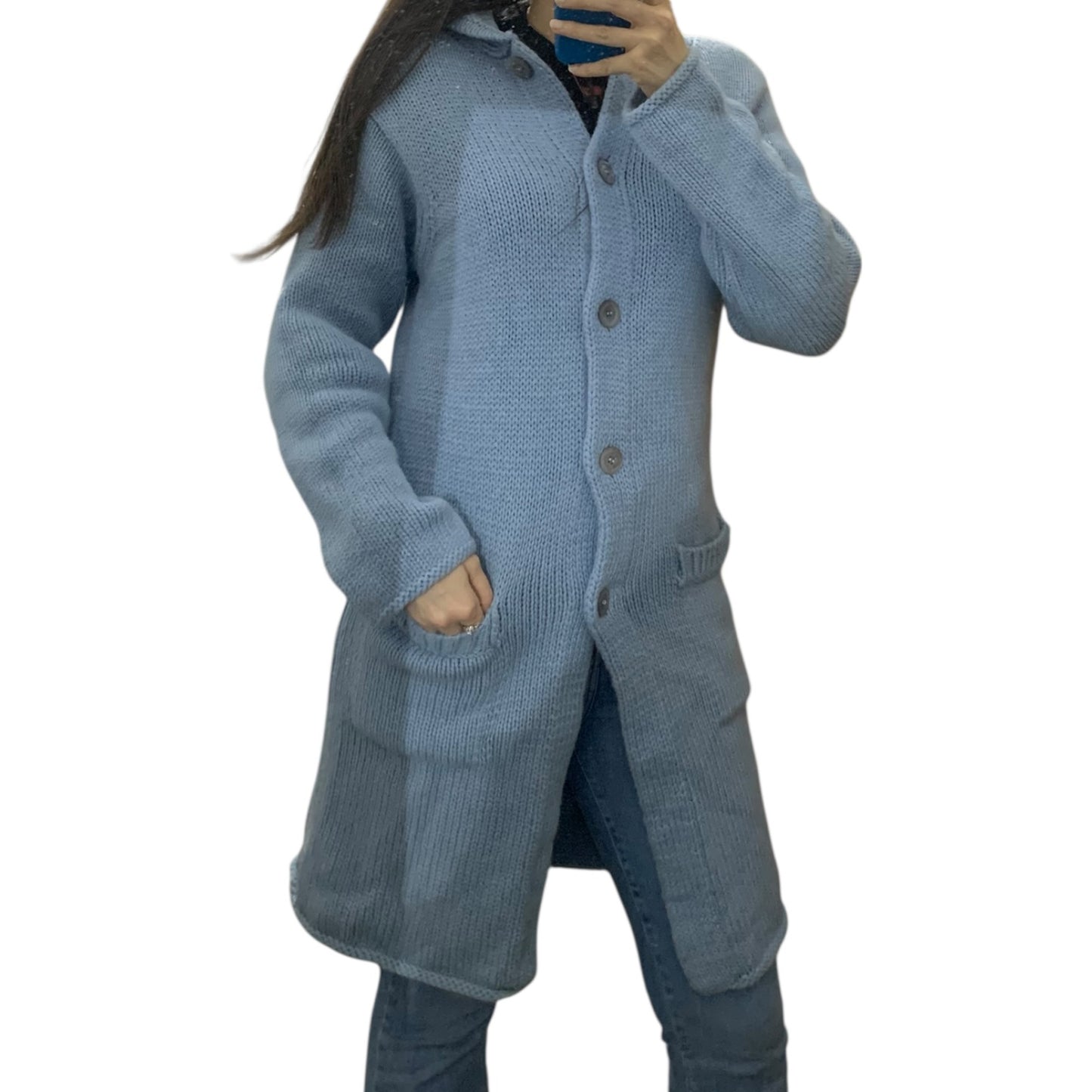 Cardigan Donna Benetton Vintage Lana 100%