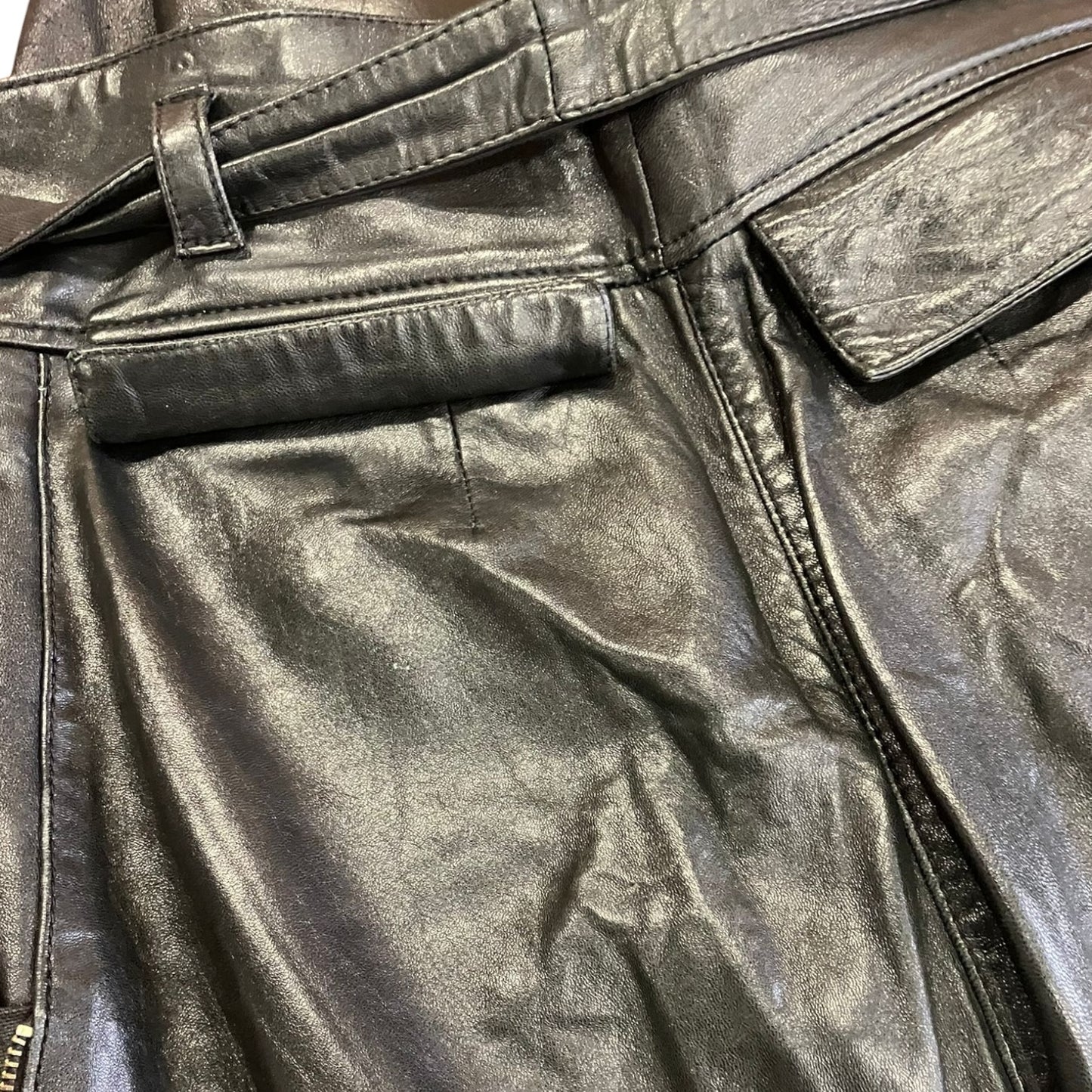 Pantalone Donna Vintage Pelle