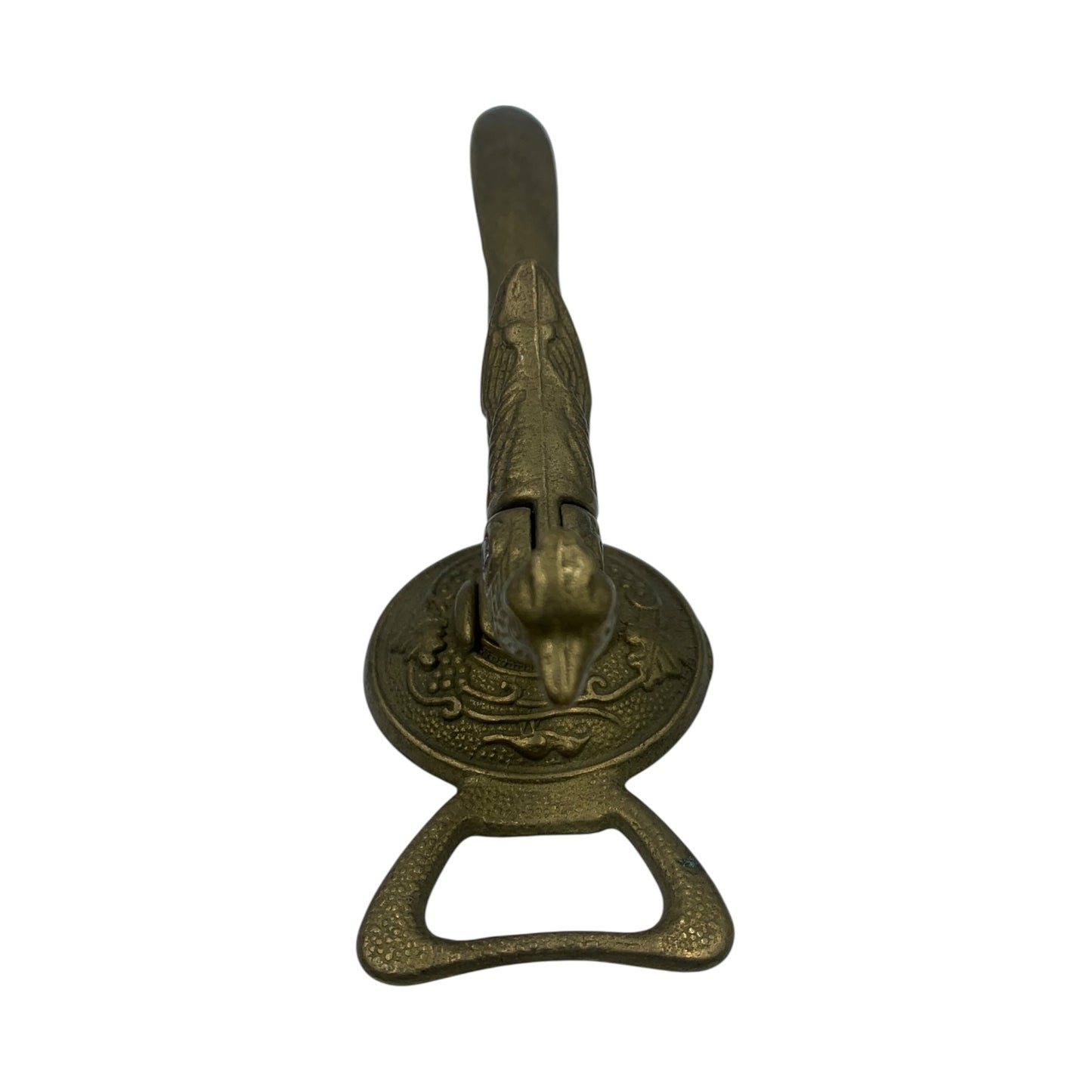 Apribottiglia Schiaccianoci Ottone Vintage