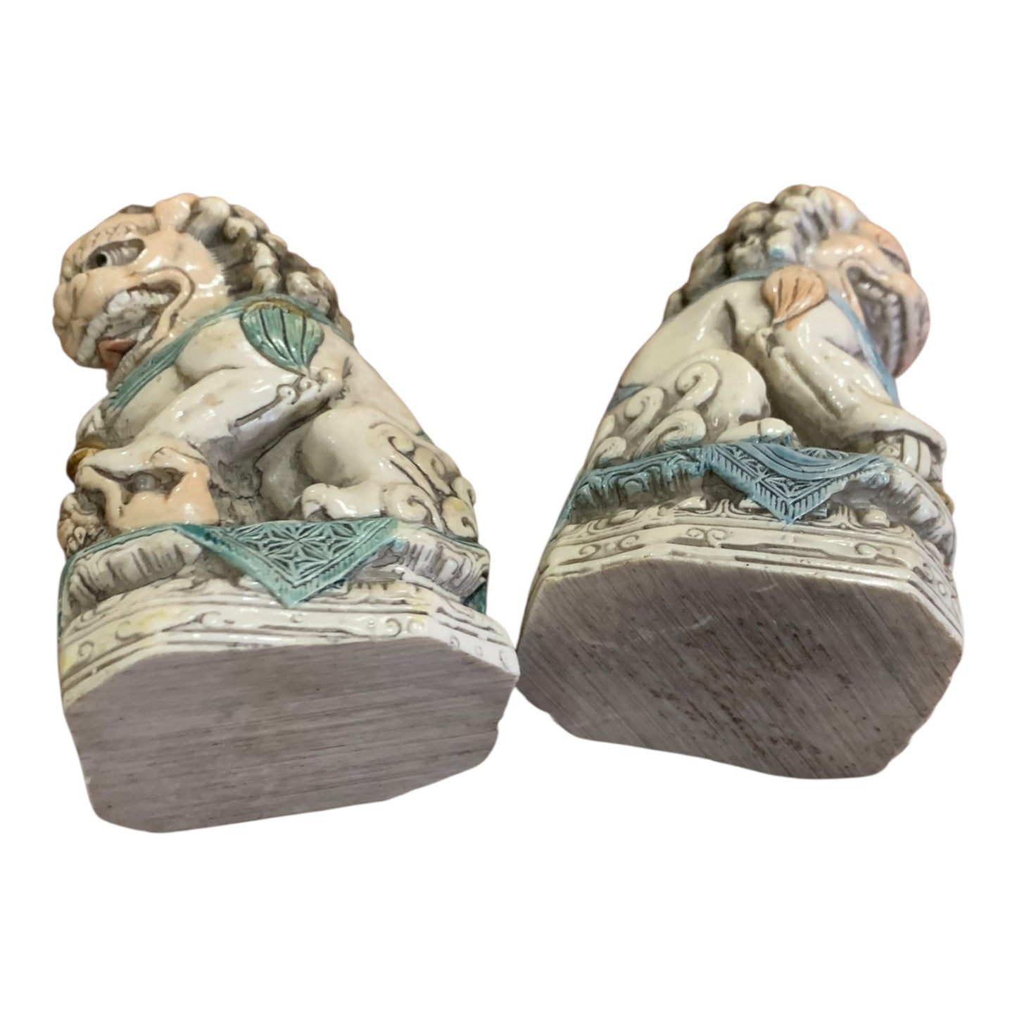 Coppia Statuina Cani Di Pho