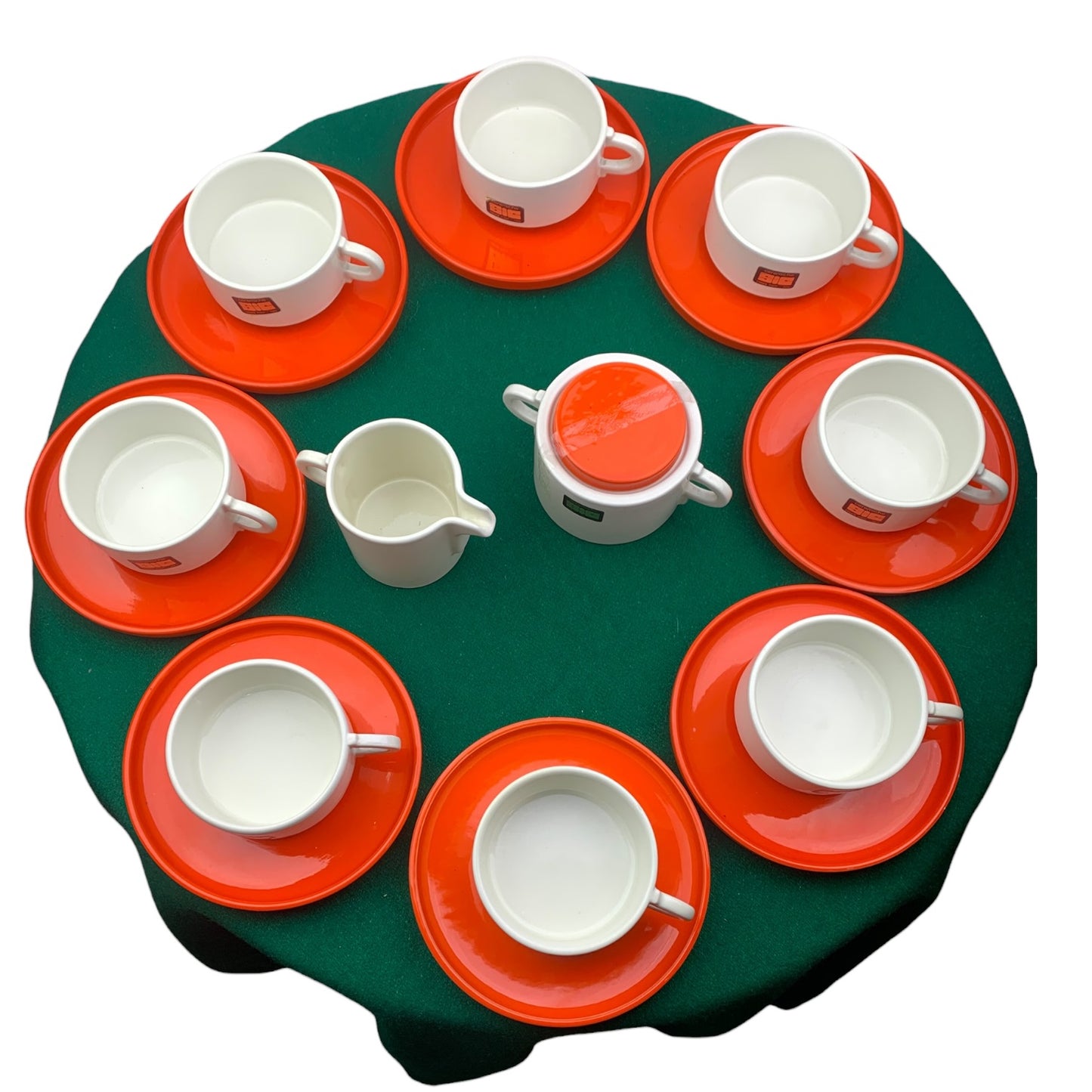 Servizio Tazzine Ceramica Sic Anni 70