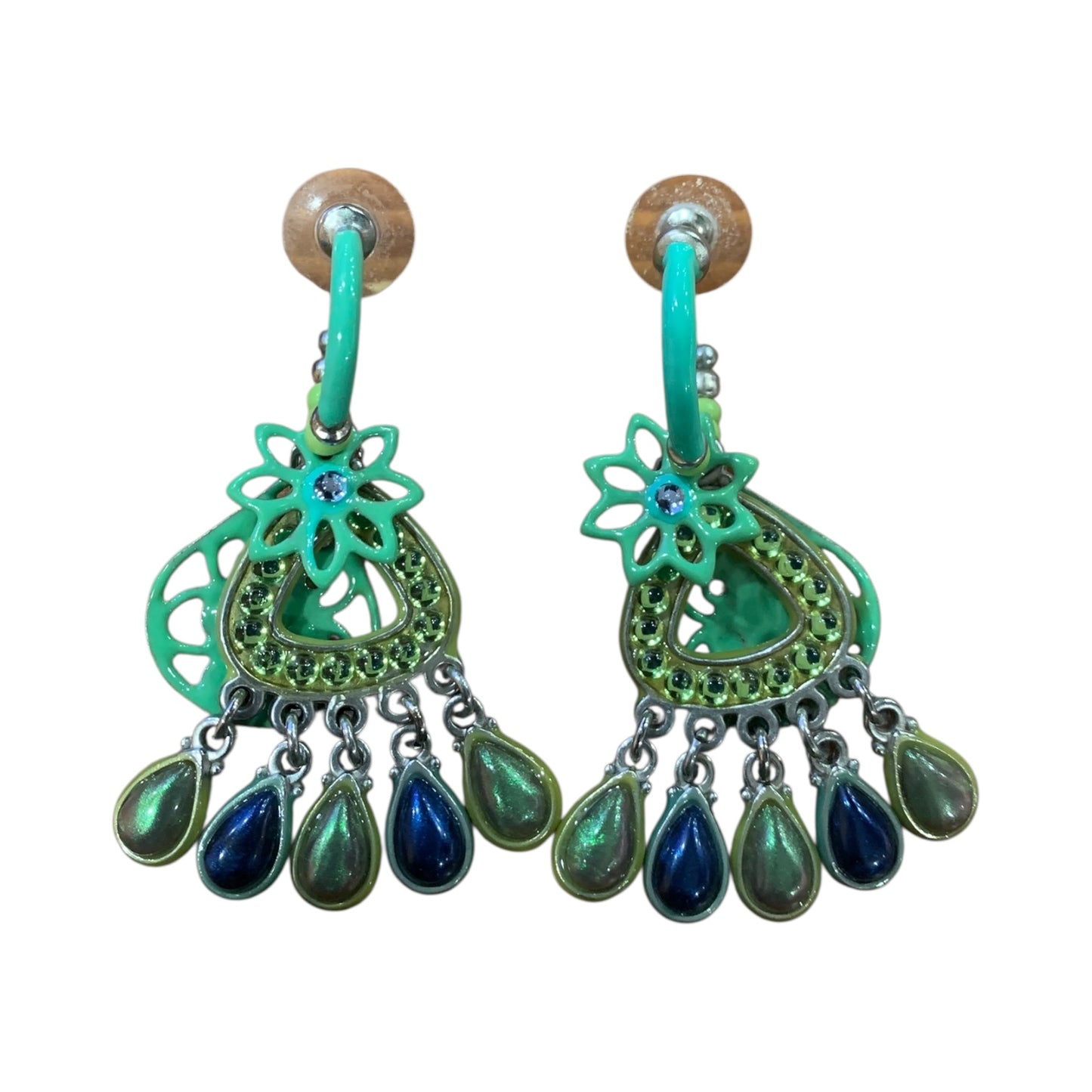 Orecchini Bigiotteria Firmata Recto Verso