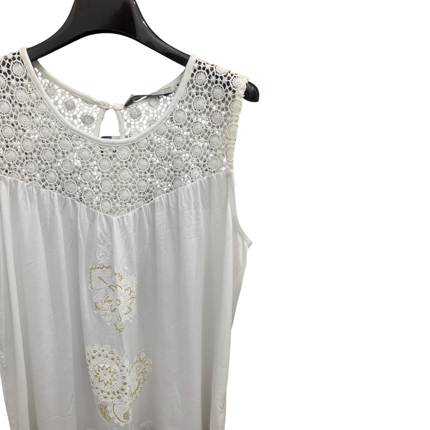 Smanicato Donna Desigual Bianco