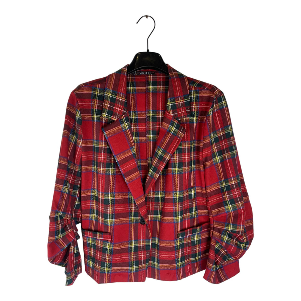 Blazer Donna Nuna Lie Fantasia Scozzese