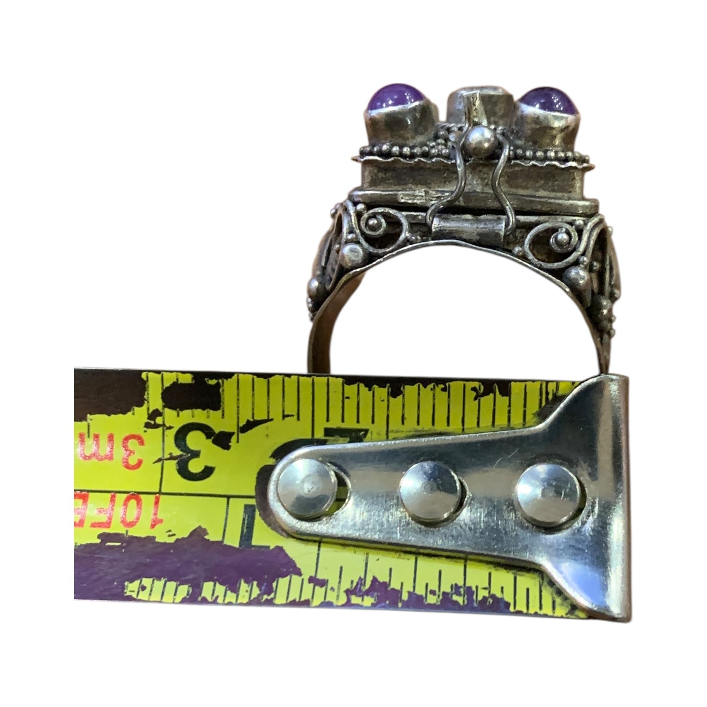 Anello Vintage Con Scomparto
