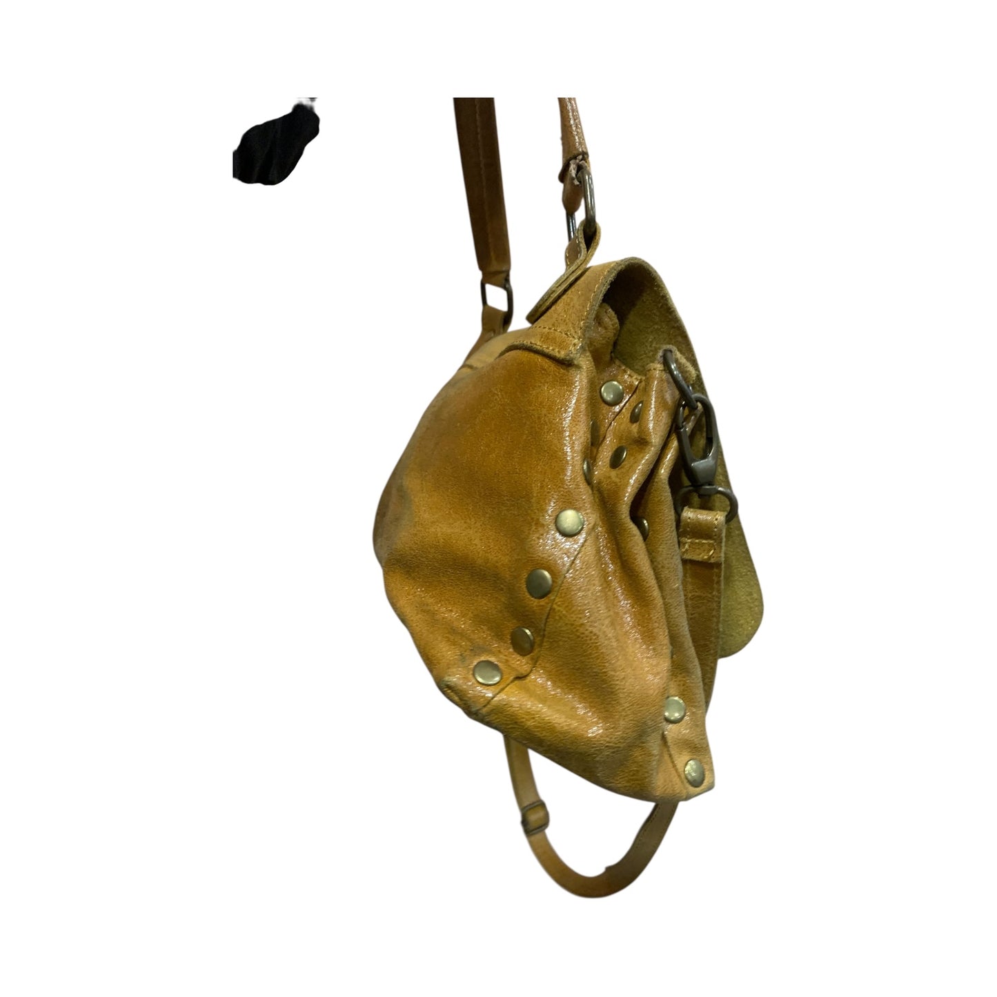 Borsa Tracolla Pelle Ocra