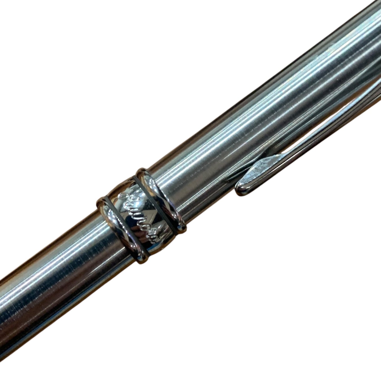 Penna Stilografica Aurora Cromata