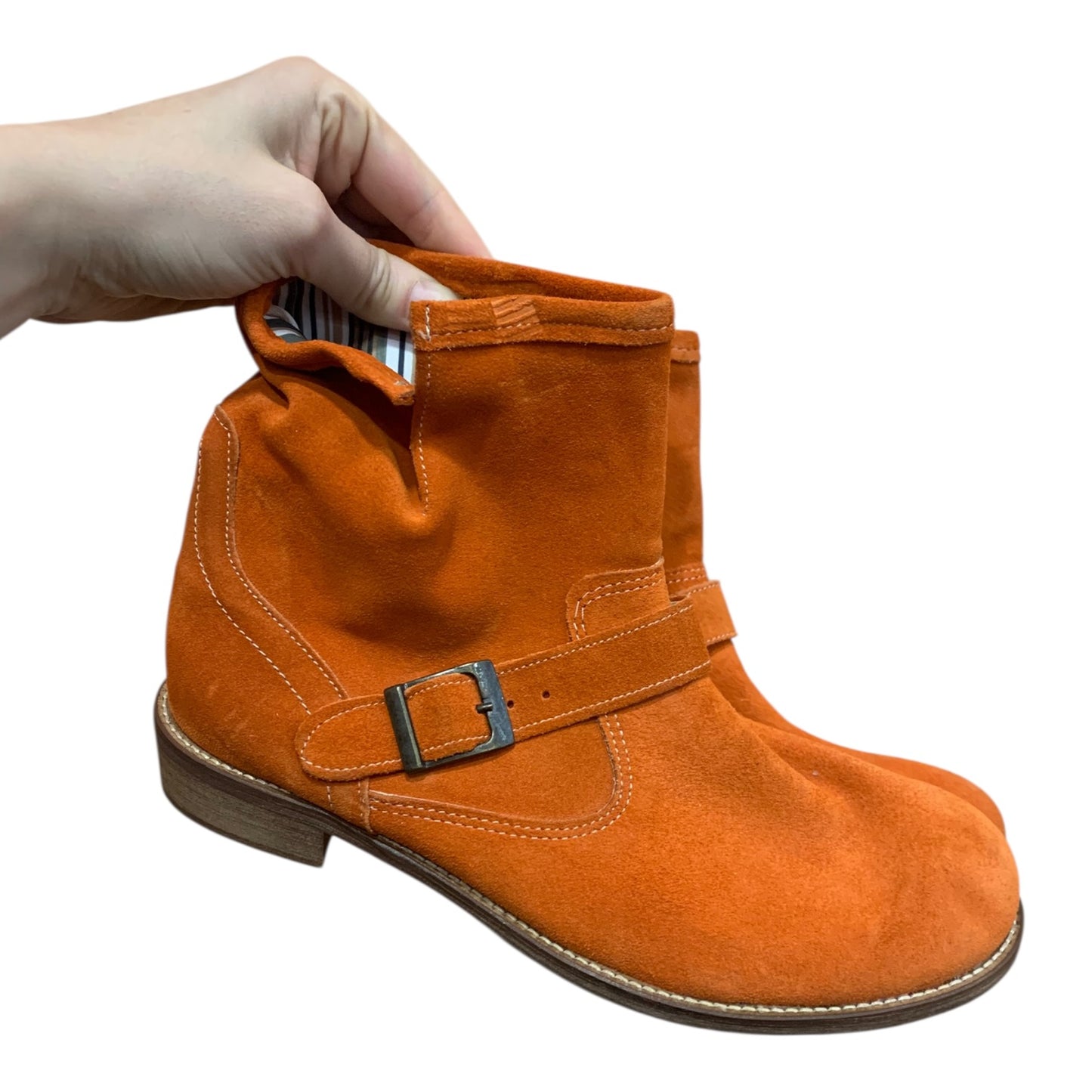 Stivaletto Donna Lavorazione Artigianale Pelle