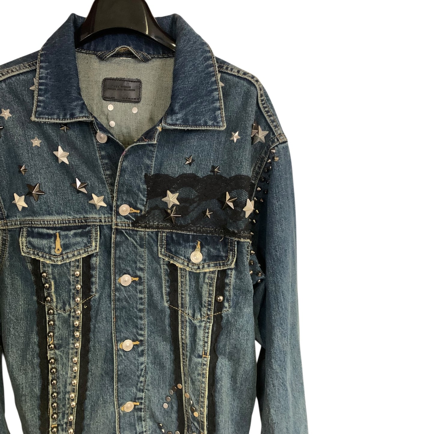 Giacca Donna Jeans Zara Borchie