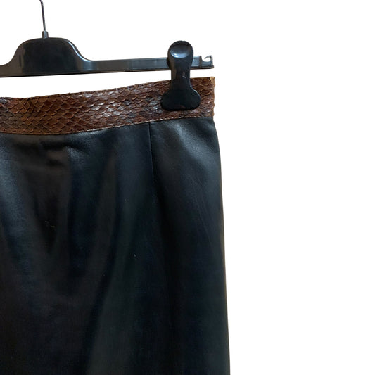 Gonna Tubino Vintage Pelle