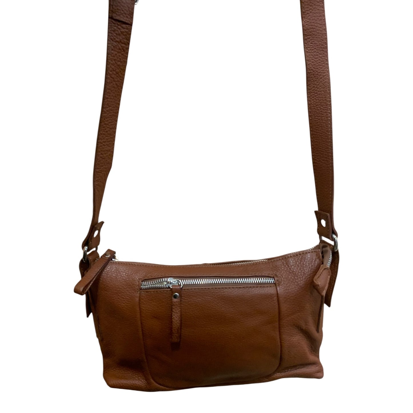 Borsa Tracolla Pelle Marrone