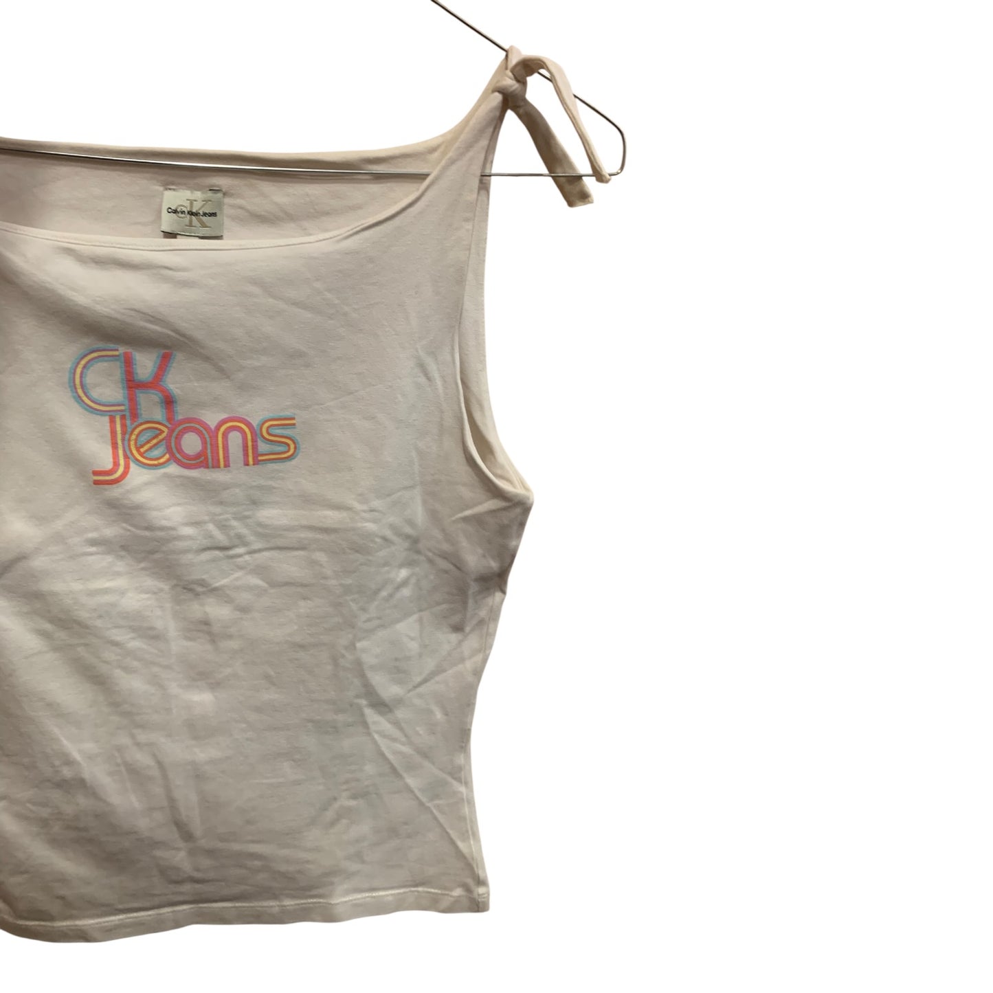 Top Donna Calvin Klein Cotone