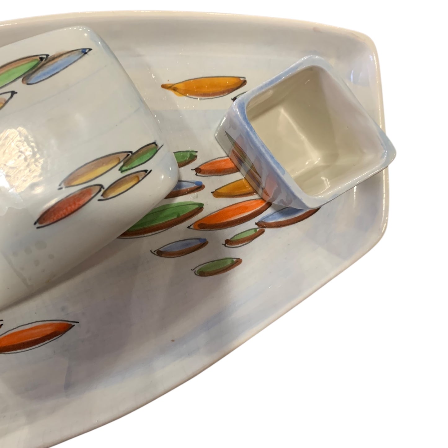 Set Fumo Ceramica Sic Anni 70