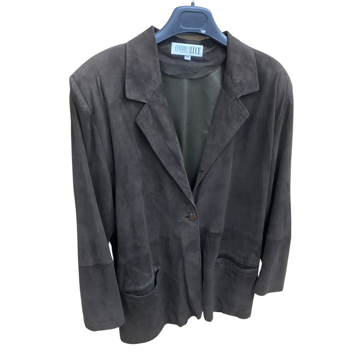 Blazer Donna Vintage Ombraluce Pelle Suede