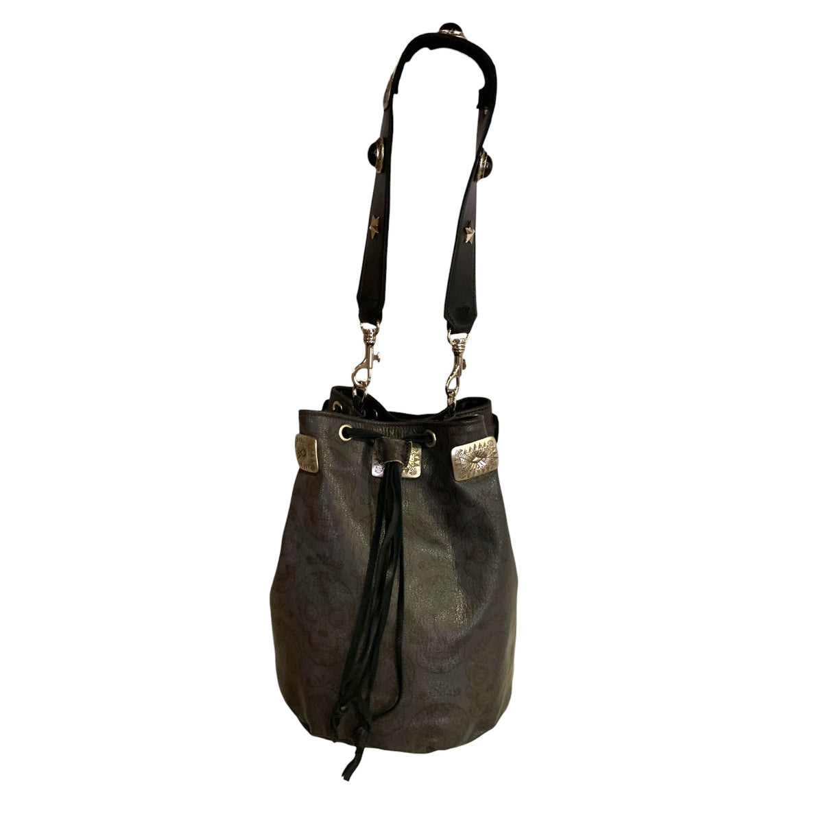 Borsa Secchiello Pelle Brunocenere