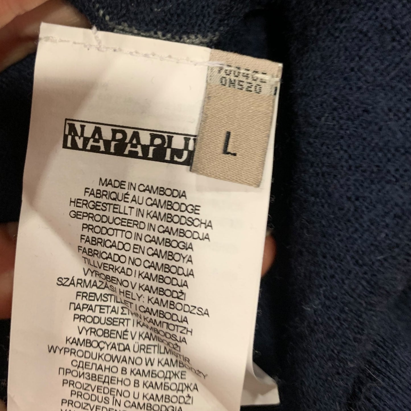 Maglione Uomo Napapijri Lana Blu