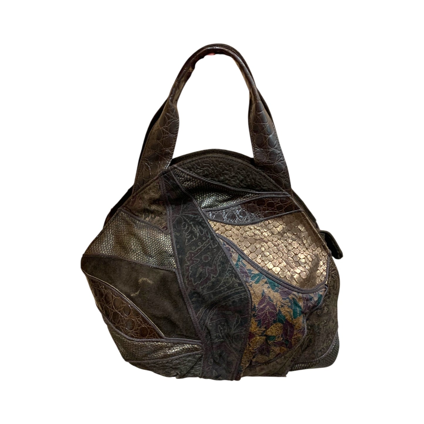 Borsa A Mano Braccialini Pelle Scamosciata