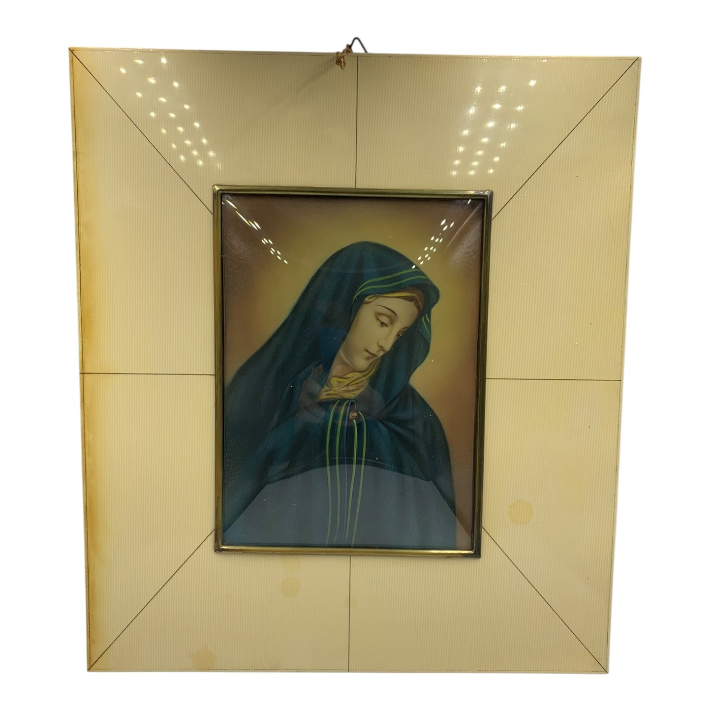 Quadro Madonna Cornice Avoriolina