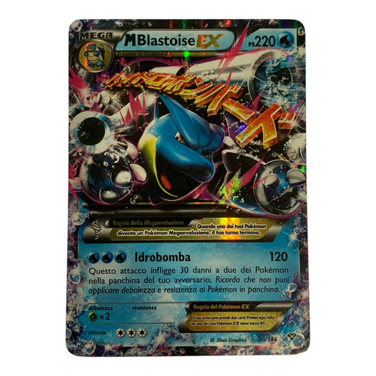 Carta Pokemon MBlastoise Ex