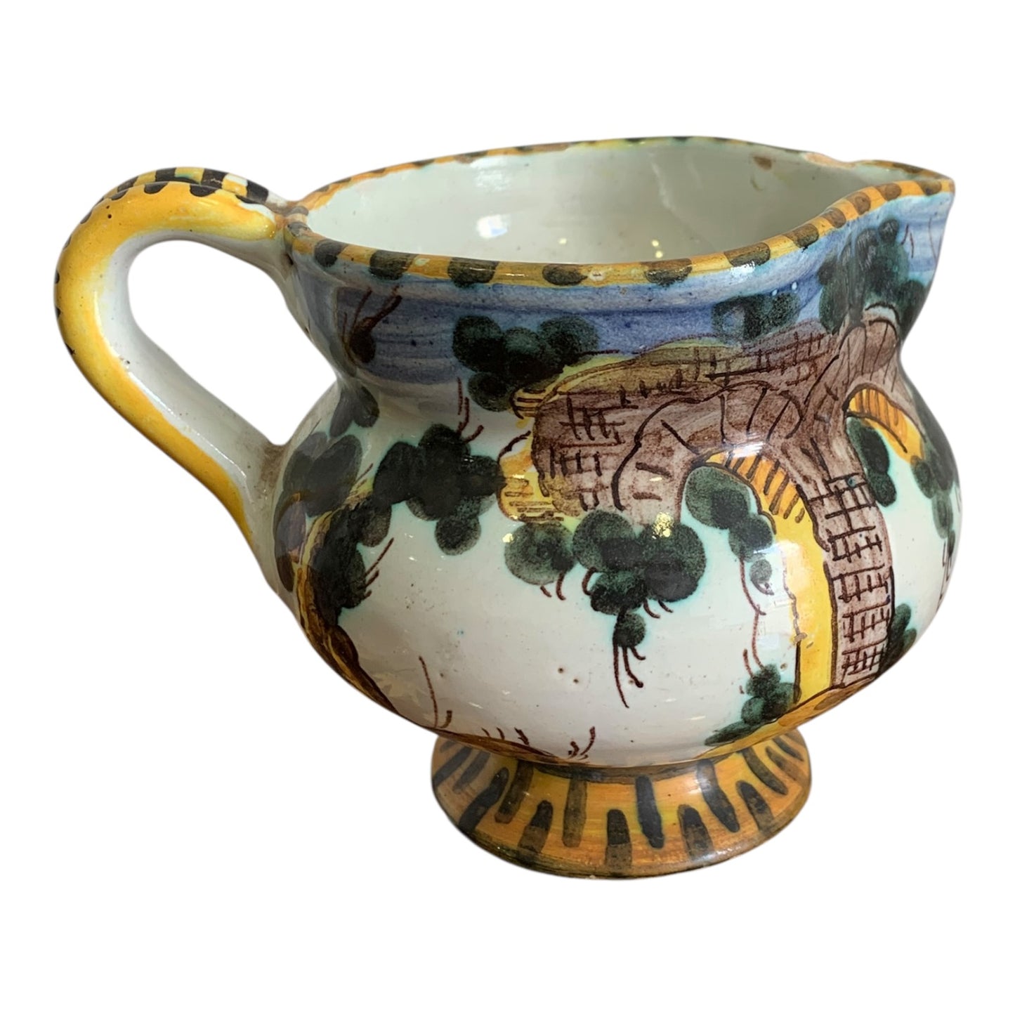 Brocchetta Epoca Maiolica Italiana