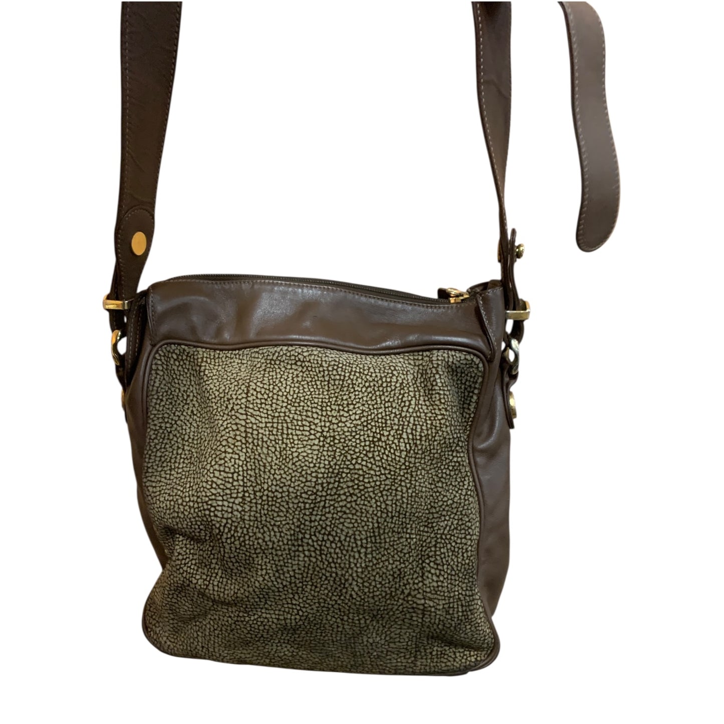 Borsa Tracolla Vintage Borbonese Tapiro