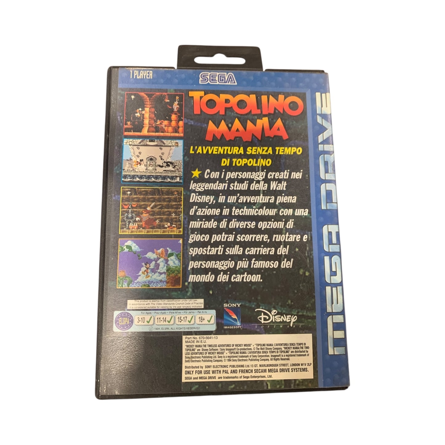 Gioco Sega Topolino Mania