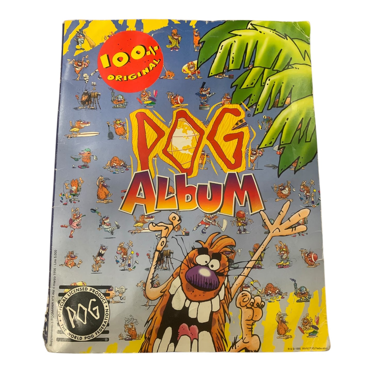Pog Album Vintage 1994