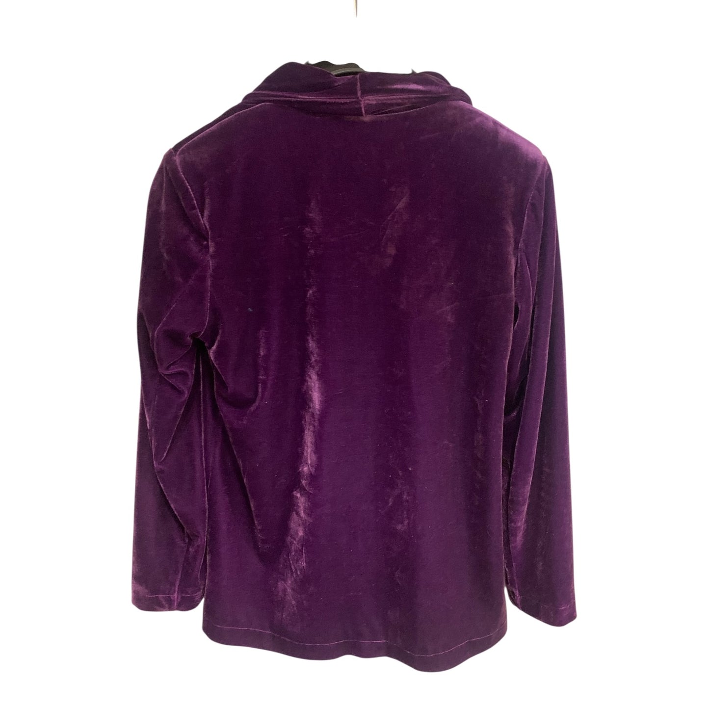 Blazer Donna Tensione In Ciniglia Viola