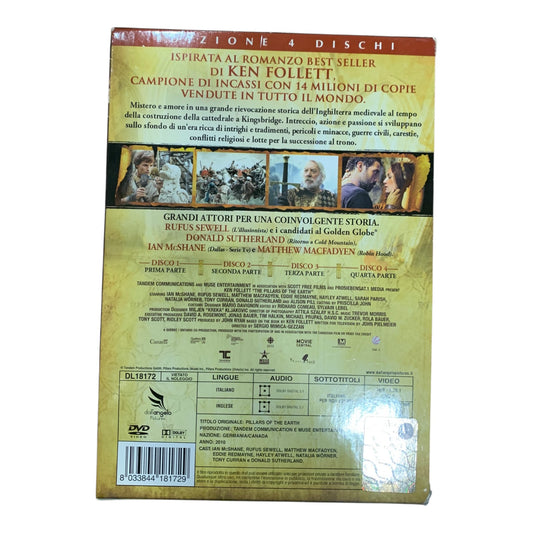 Cofanetto Dvs I Pilastri Della Terra