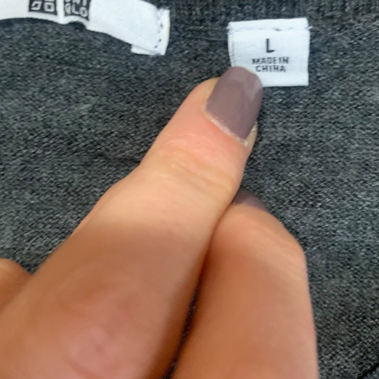 Maglia lunga Uniqlo Lana