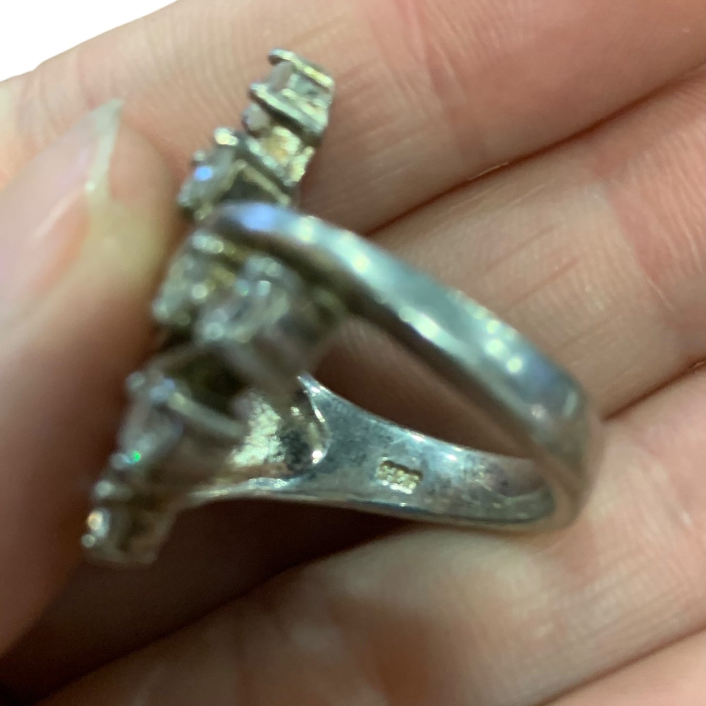 Anello Donna Vintage Brillantini