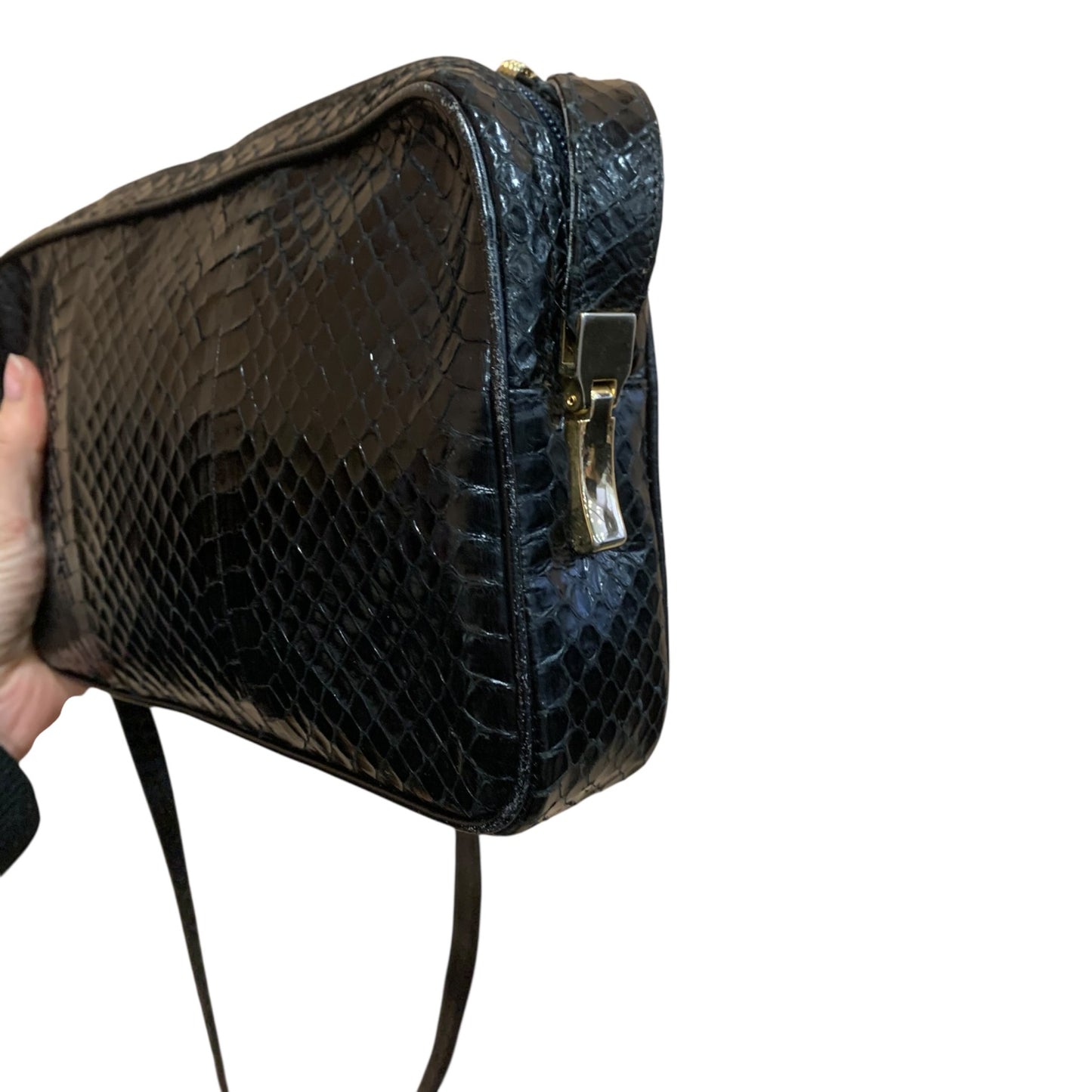 Borsa Tracolla Vintage Pelle Serpente