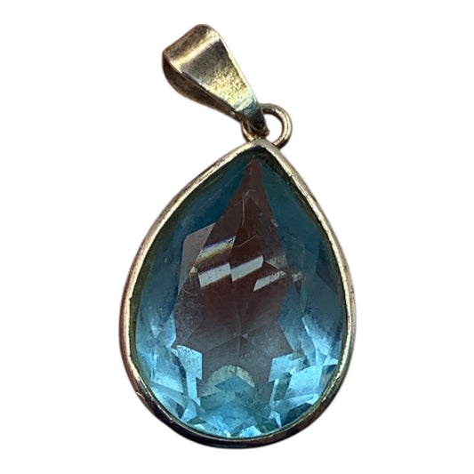 Ciondolo Vintage Pietra Azzurra