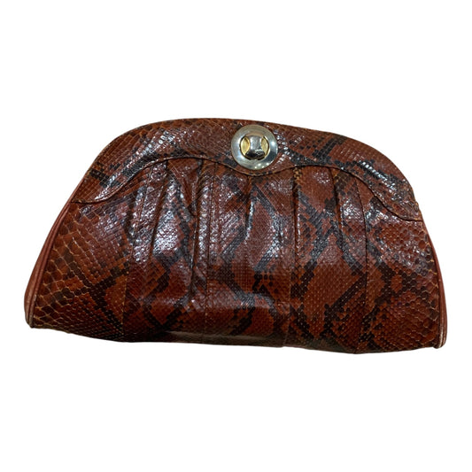 Pochette Donna Vintage Pelle Serpente