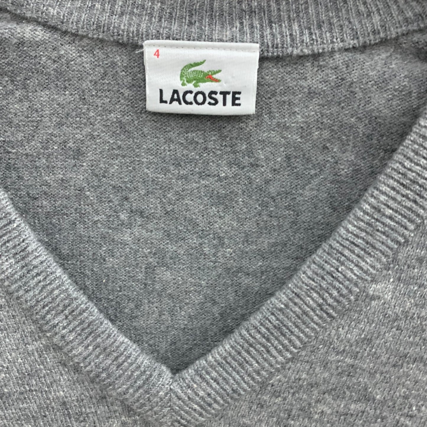 Maglione Uomo Lacoste Lana Grigio