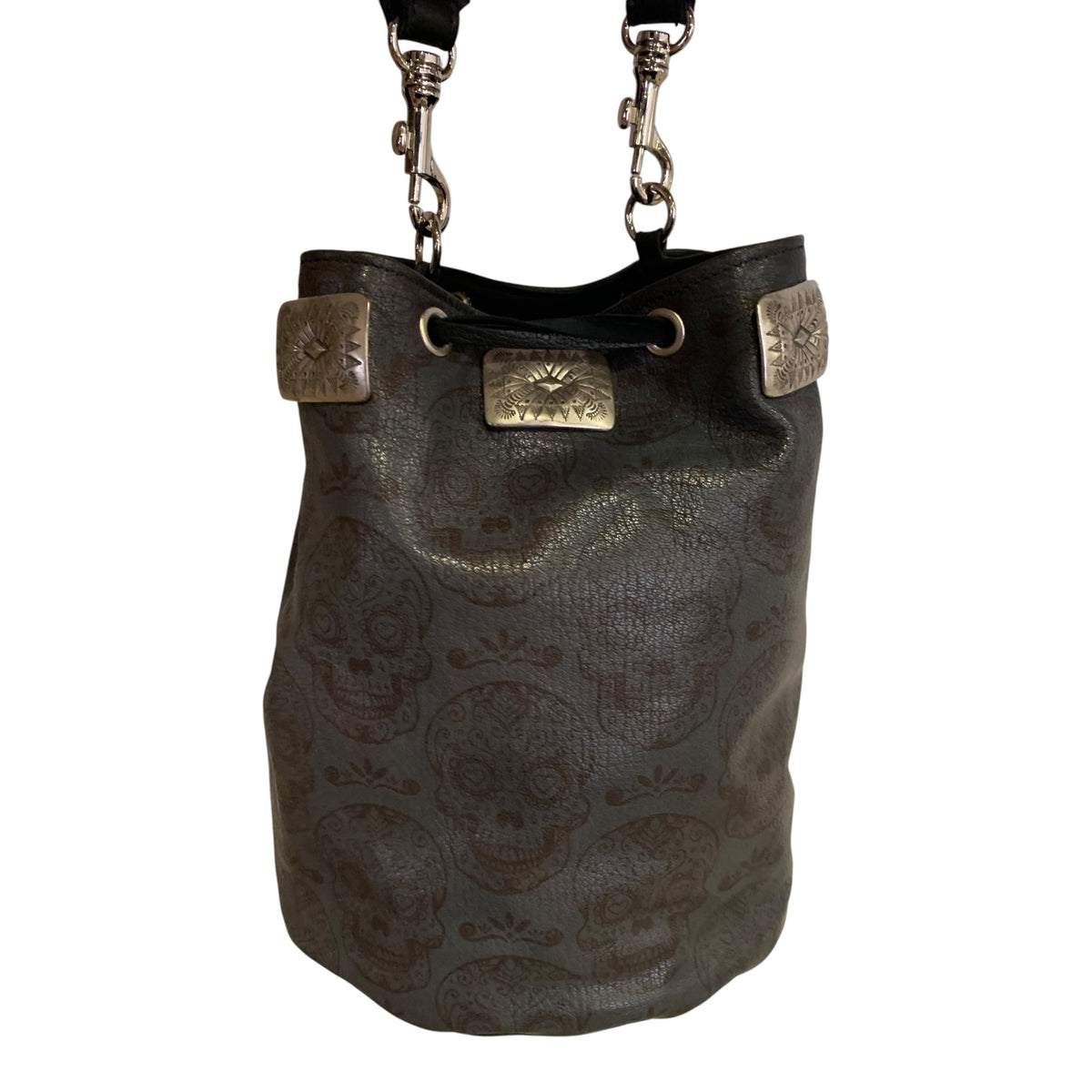 Borsa Secchiello Pelle Brunocenere