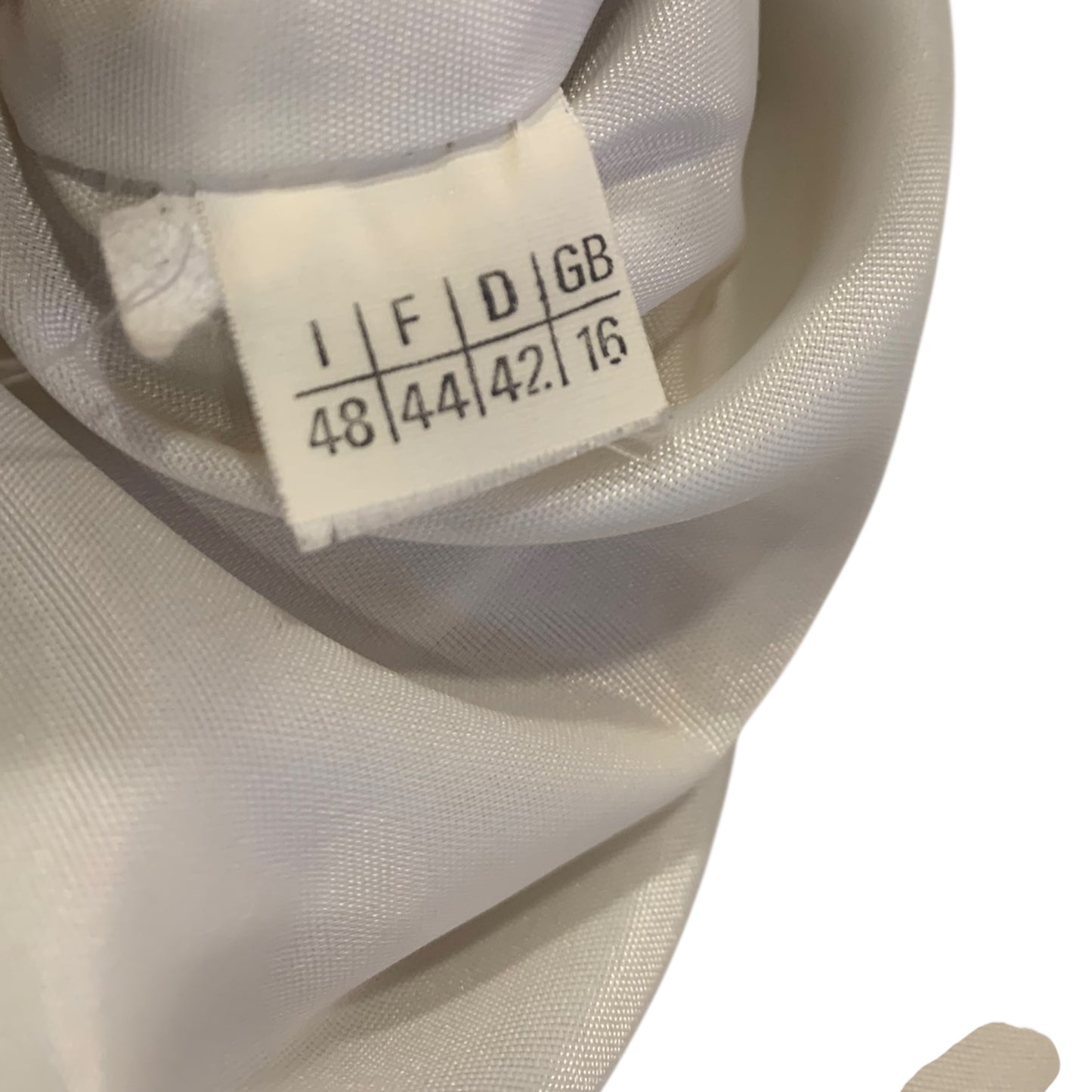 Cappotto Donna Vintage Misto Lana Panna